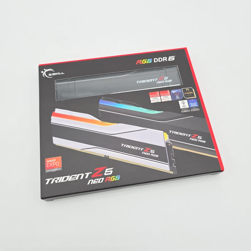 G.Skill Trident Z5 Neo RGB 32GB DDR5, 8000MHz, CL38-48-48-128, Desktop Gaming Memory RAM (2x16GB)
