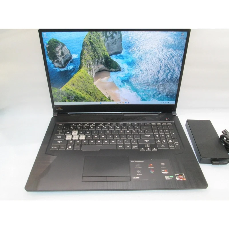 Asus TUF A17 FX706H-RS53 17.3" Gaming Laptop, 144 Hz, AMD Ryzen 5 4600H (24GB RAM 500GB SSD) GeForce GTX 1650, Windows 11 Home, Backlit Keys