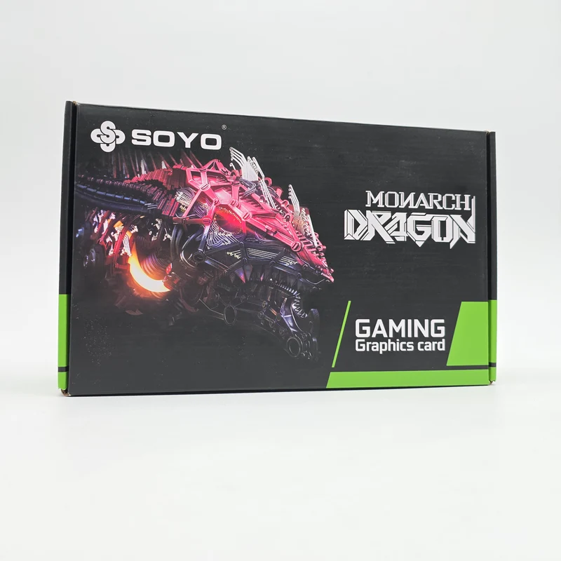 RX 6500 XT Soyo Monarch Dragon 4GB, AMD Radeon Gaming Graphics Card GPU