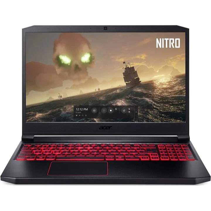 acer Nitro 7 Gaming Laptop, 15.6" Full HD IPS Display, 9th Gen Intel i7-9750H, GeForce GTX 1650 4GB, 16GB DDR4, 512GB PCIe NVMe SSD, Backlit Keyboard, AN715-51-752B, 16GB / 512GB, Windows 11