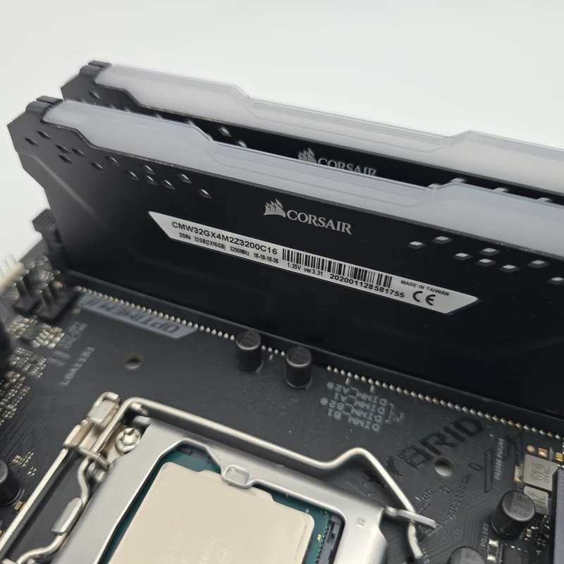 ASUS ROG STRIX Z390-E Gaming Motherboard, Intel Core i9-9900K, Corsair Vengeance RGB 32GB DDR4 Desktop Gaming Memory RAM Combo