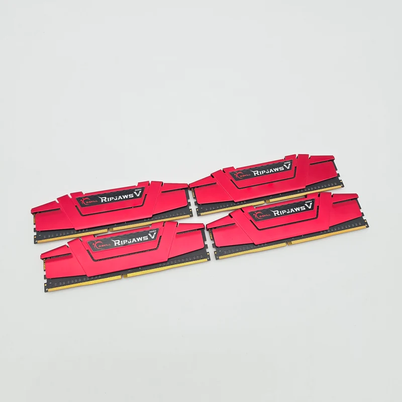 G.Skill Ripjaws V 16GB DDR4, 2666MHz, CL15-15-15-35, Desktop Gaming Memory RAM (4x4GB)