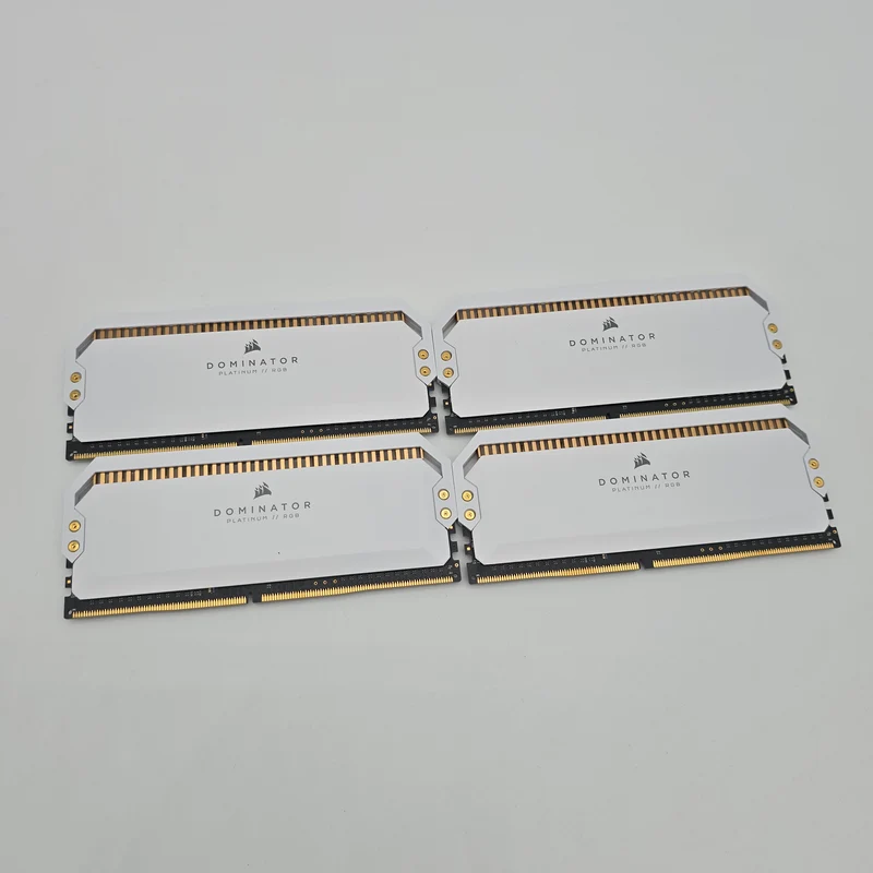 Corsair Dominator Platinum RGB 32GB DDR4, 3200MHz, Cl16-18-18-36, Desktop Gaming Memory RAM (4x8GB)