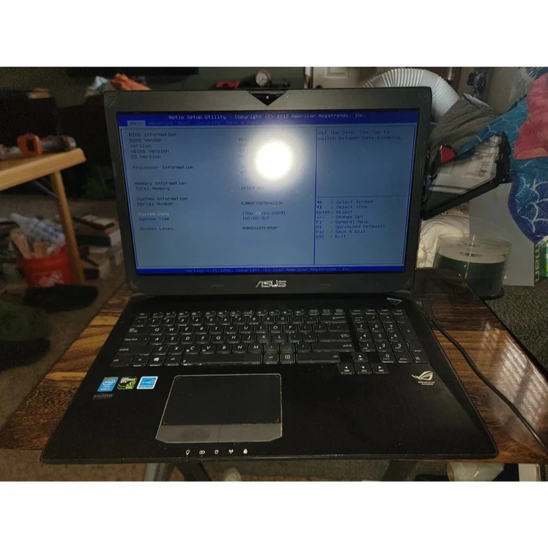ASUS ROG G750J 17" Gaming Laptop i7-4700HQ @ 2.40GHz (24GB RAM, 240GB SSD + 500GB HDD) NVIDIA GTX 870M, Backlit Keys, Windows 10