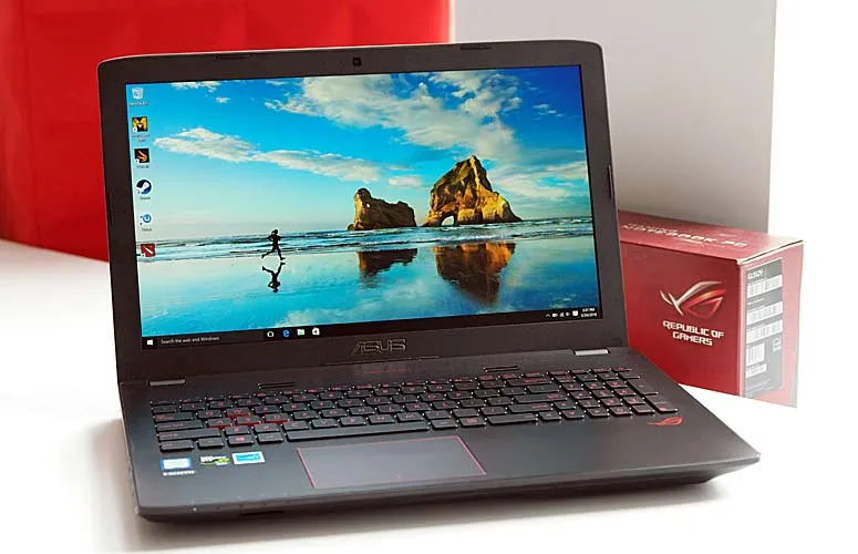 Asus ROG GL552V 15.6" Gaming Laptop Intel Core i7-6700HQ @ 2.6GHz (128GB SSD + 1TB HDD) Windows 11, GeForce GTX 960M, BACKLIT KEYS *BRAND NEW BATTERY*