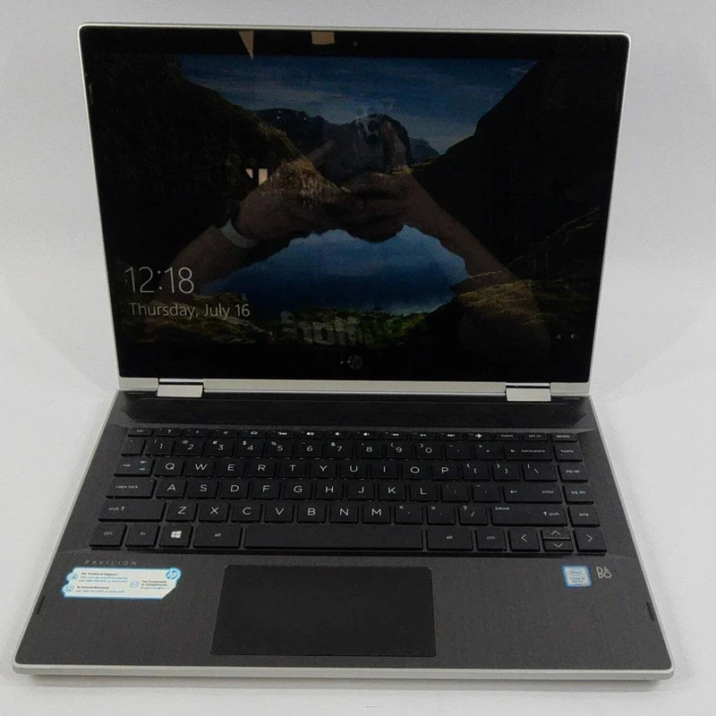 HP Pavilion x360 14-CD0077TU 14" 2-in-1 Touchscreen Laptop i3-8130U 2.2GHz (4GB RAM 1TB HDD)