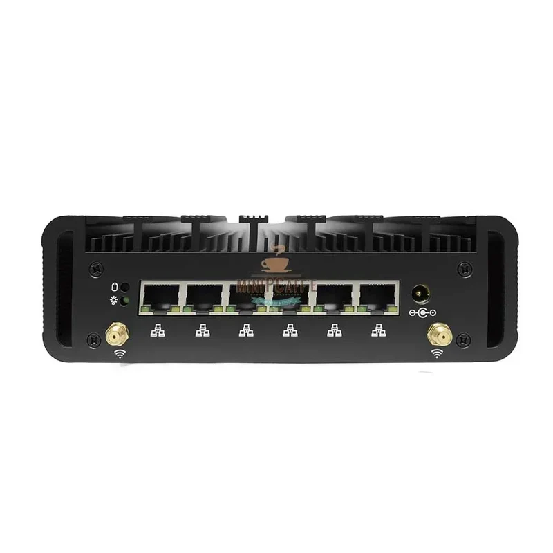 Intel Celeron J6412 Industrial Mini PC with 6 LAN Ports