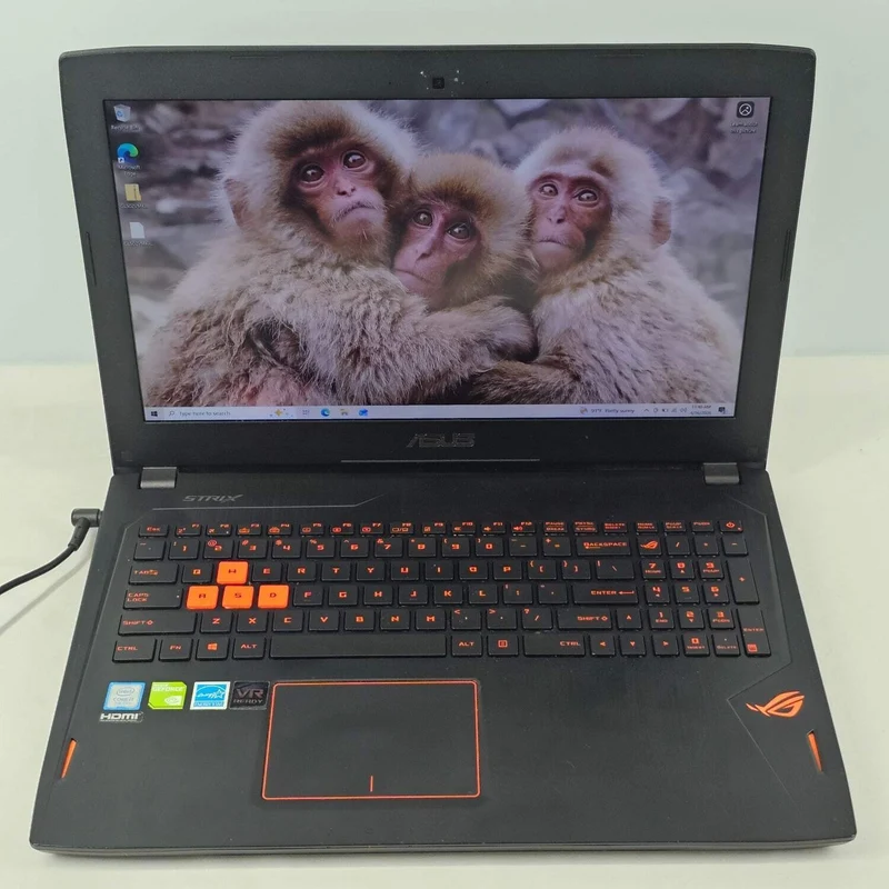 Asus ROG Strix GL502V 15.6" Intel Core i7-7700HQ (12GB RAM, 128GB SSD + 500GB) NVIDIA GTX 1060, Backlit Keyboard, Windows 11