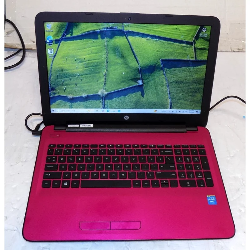 PINK HP Notebook 15-ac141ds 15.6" Laptop Touchscreen (1TB HDD, 4GB RAM) Windows 10 CD DVD