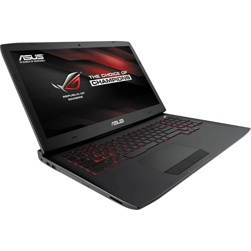 Asus ROG G751J Gaming Laptop, 17.3" Intel i7-4720HQ (24GB RAM, 256GB SSD + 1TB HDD) NVIDIA GEFORCE GTX 970M, BACKLIT KEYS, CD DVD DRIVE, Windows 10 Gaming PC
