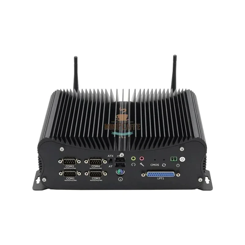Intel Core 7 250U Industrial Mini PC with 6 COM Ports and LPT