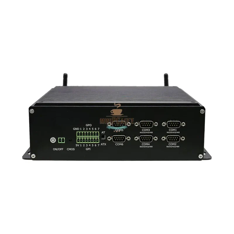 Intel i5 14450HX Industrial Mini PC with 6 COM & 4 LAN Ports