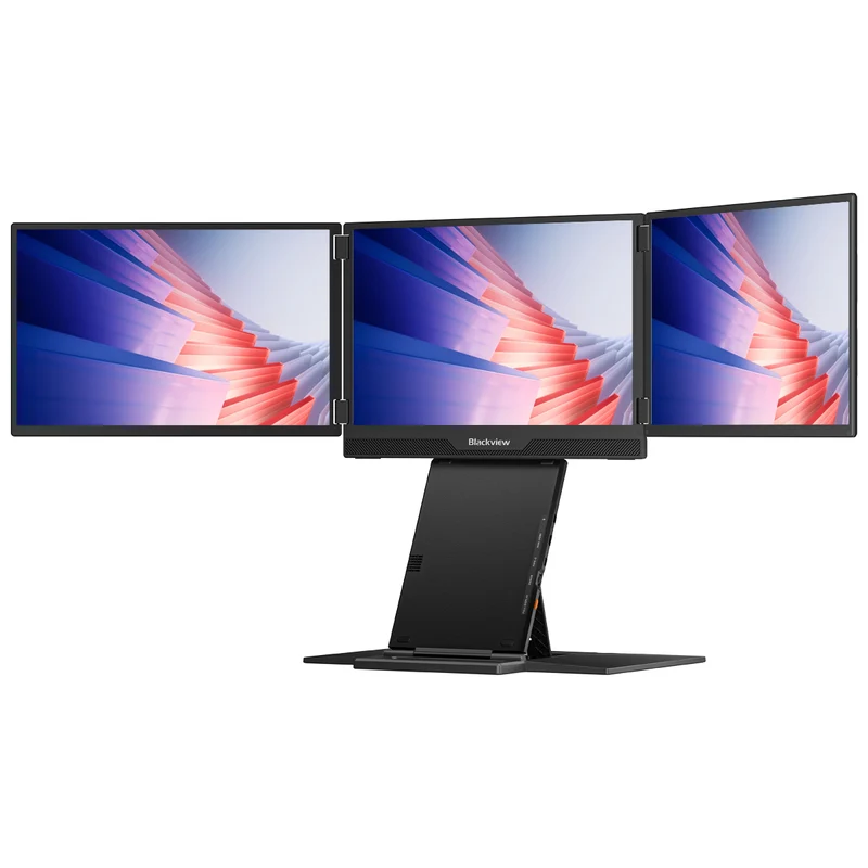 Blackview Table 16 Triple 15.3-inch Portable Monitor Laptop Screen Extender with Universal Device Compatibility