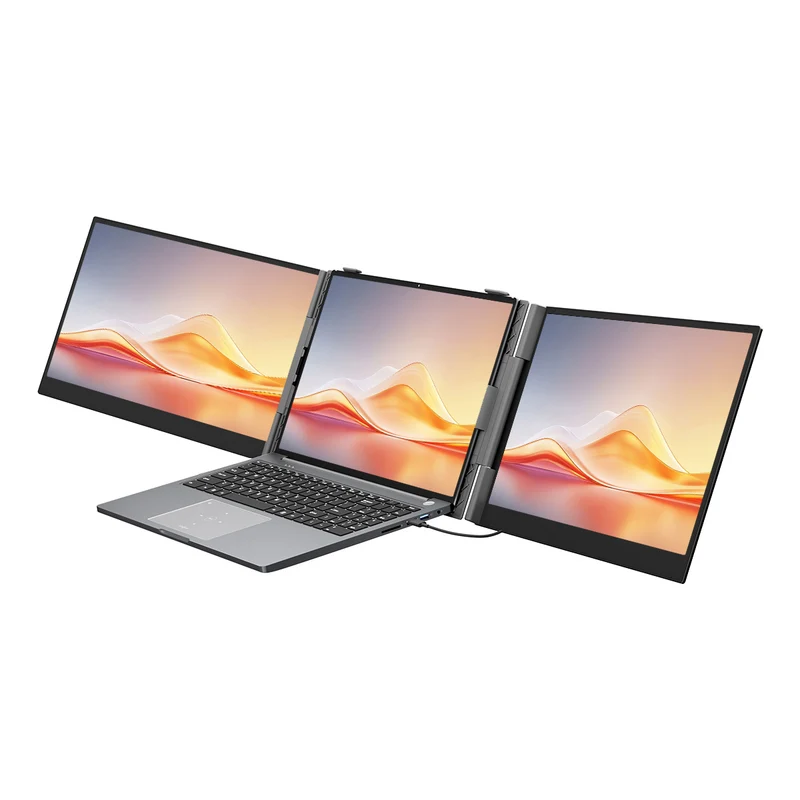 Blackview DCM6 Pro 14-inch Dual Monitor Portable Laptop Screen Extender with 2 USB-C Port