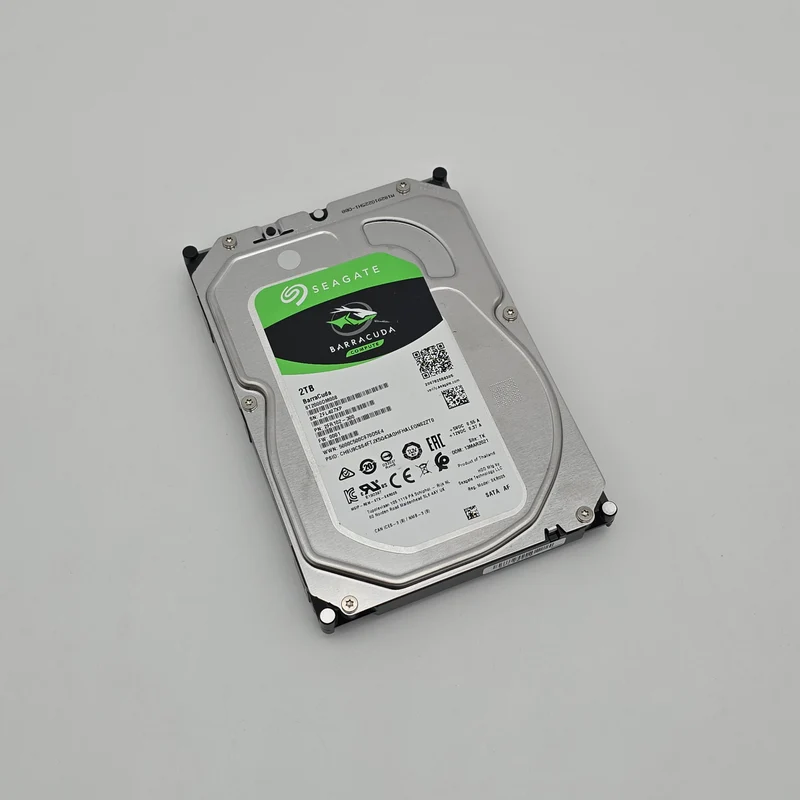 Seagate Barracuda 2TB SATA HDD, Internal Hard Drive Disk, 3.5 Inch SATA 6 Gb/s, 7,200 RPM, 64 MB Cache