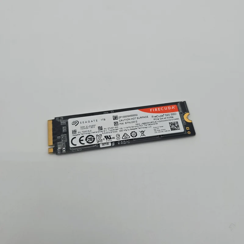 Seagate Firecuda 520 1TB, M.2 NVMe SSD Storage