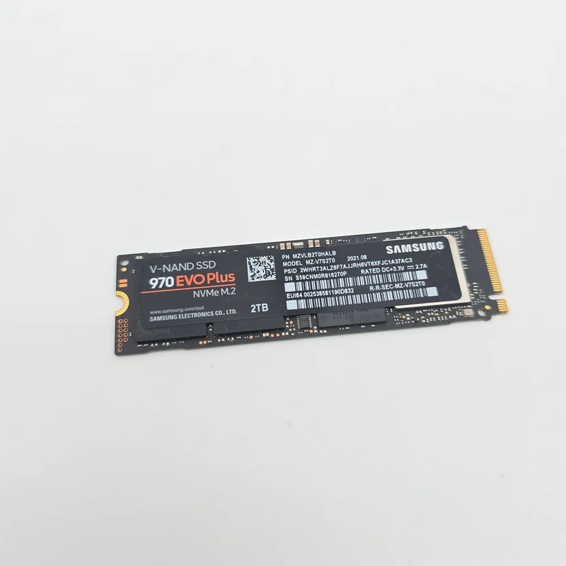 Samsung 970 Evo Plus 2TB, M.2 NVMe SSD Storage