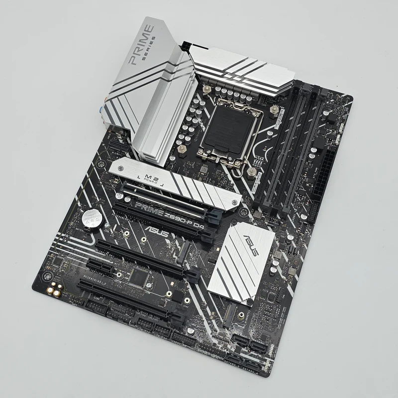 ASUS PRIME Z690-P D4, Socket LGA1700, ATX Desktop Gaming Motherboard