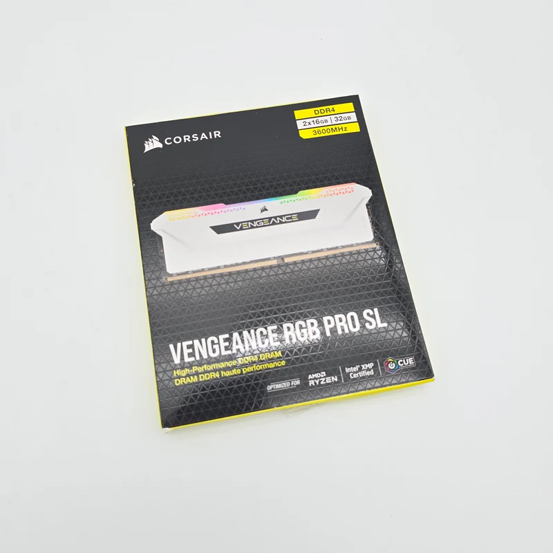 Corsair Vengeance RGB Pro SL 32GB DDR4, 3600MHz, CL18-22-22-42, Desktop Gaming Memory RAM (2x16GB)