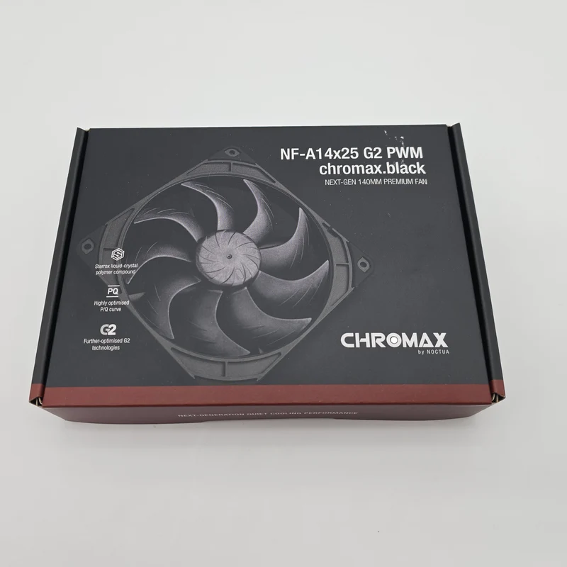 Noctua Chromax NF-A14x25 G2 PWM chromax.black 140MM FAN