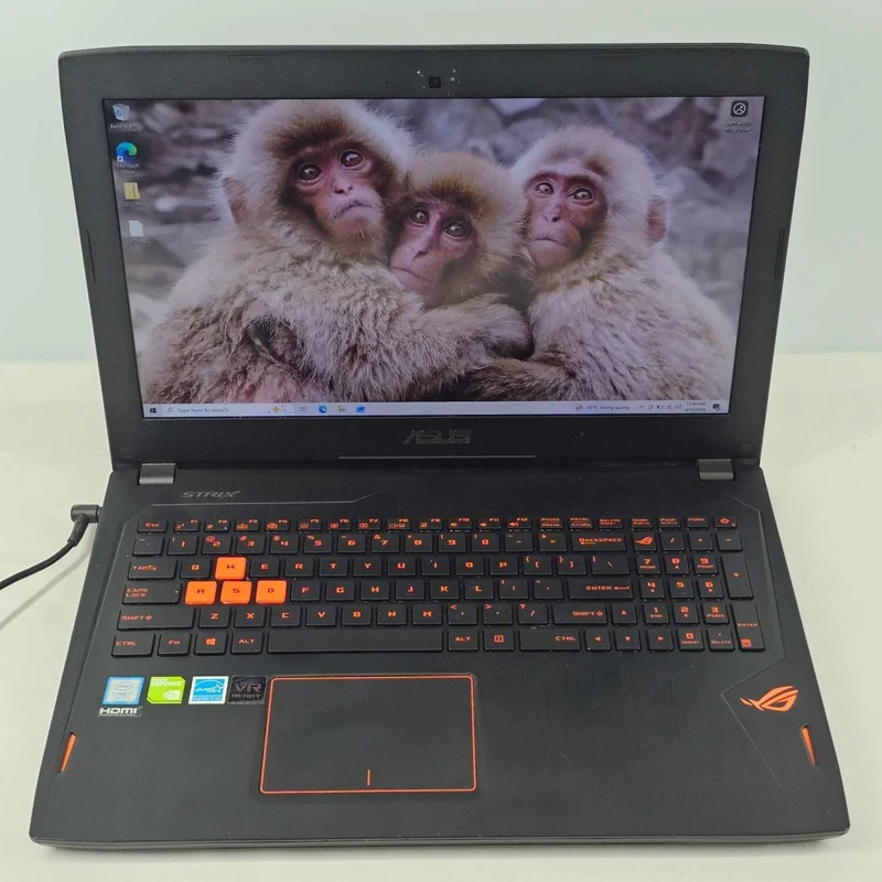 Asus ROG Strix GL502V 15.6" Intel Core i7-7700HQ (12GB RAM 128GB SSD + 500GB) NVIDIA GeForce GTX 1060, Backlit Keyboard, Windows 11