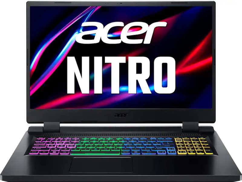 Acer Nitro 5 AN517-55-57DQ 17.3" Gaming Laptop, Intel Core i5-12450H @ 2.5GHz (12GB DDR4 RAM, 512GB SSD) NVIDIA GeForce RTX 3050, Windows 11, RGB Backlit Keyboard