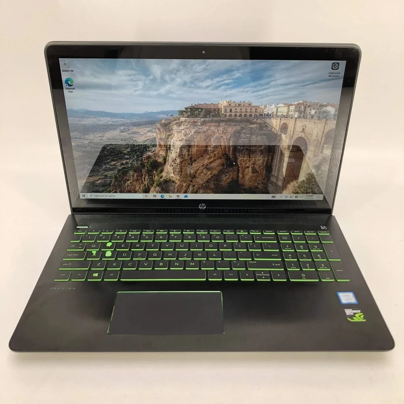 HP Pavilion 15-CB059NR 15.6" FHD Touchscreen, Intel Core i7-7700HQ @ 2.8GHz (12GB RAM, 128GB SSD + 1TB HDD) NVIDIA GeForce GTX 1050 (2 GB GDDR5 dedicated) Backlit Keys, Windows 11