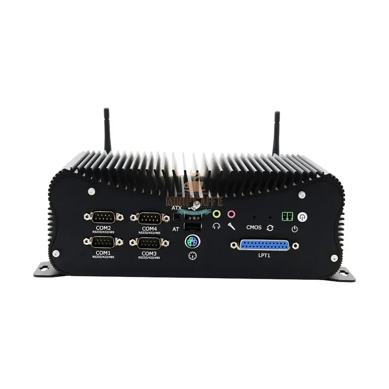 Lot of 6 Intel i7 1355U Industrial Mini PCs with 6 COM Ports and LPT