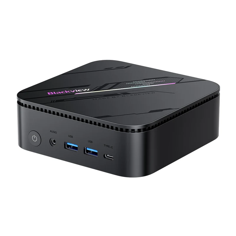 Blackview MP100 Pro Intel/AMD CPU 16GB DDR4 M.2 PCIe 4.0 SSD WiFi 6 Windows 11 Pro Mini PC