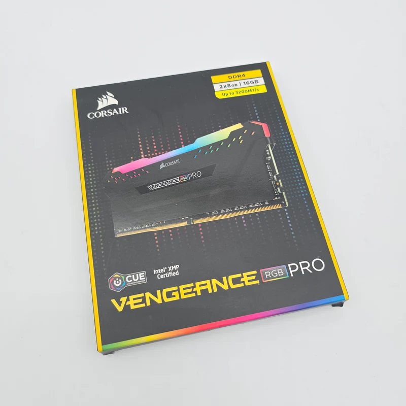Corsair Vengeance RGB Pro 16GB DDR4, 3200MHz, Cl16, Desktop Gaming Memory RAM (2x8GB)