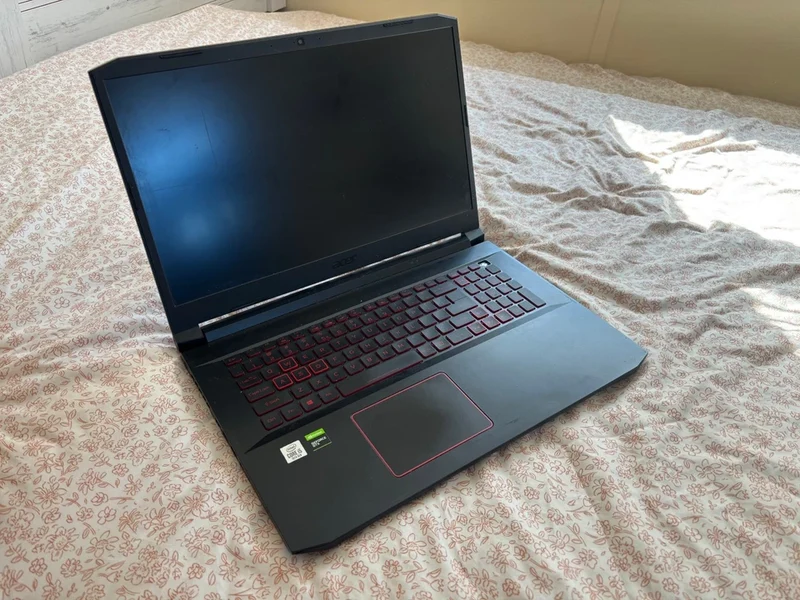 Acer Nitro 5 AN517-52 Gaming Laptop 17.3" HD Display — i5-10300H @ 2.5GHz, NVIDIA GTX 1650, 12GB RAM, 512GB SSD, Backlit Keyboard, Windows 11