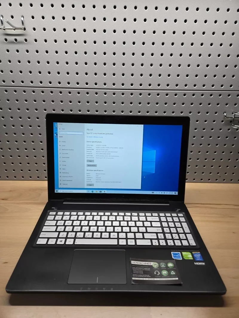ASUS Q550LF Laptop 15.6" TOUCHSCREEN Intel Core i7-4500U (8GB RAM, 128GB SSD) Windows 10 Laptop NVIDIA GEFORCE GTX 745M - BACKLIT KEYBOARD