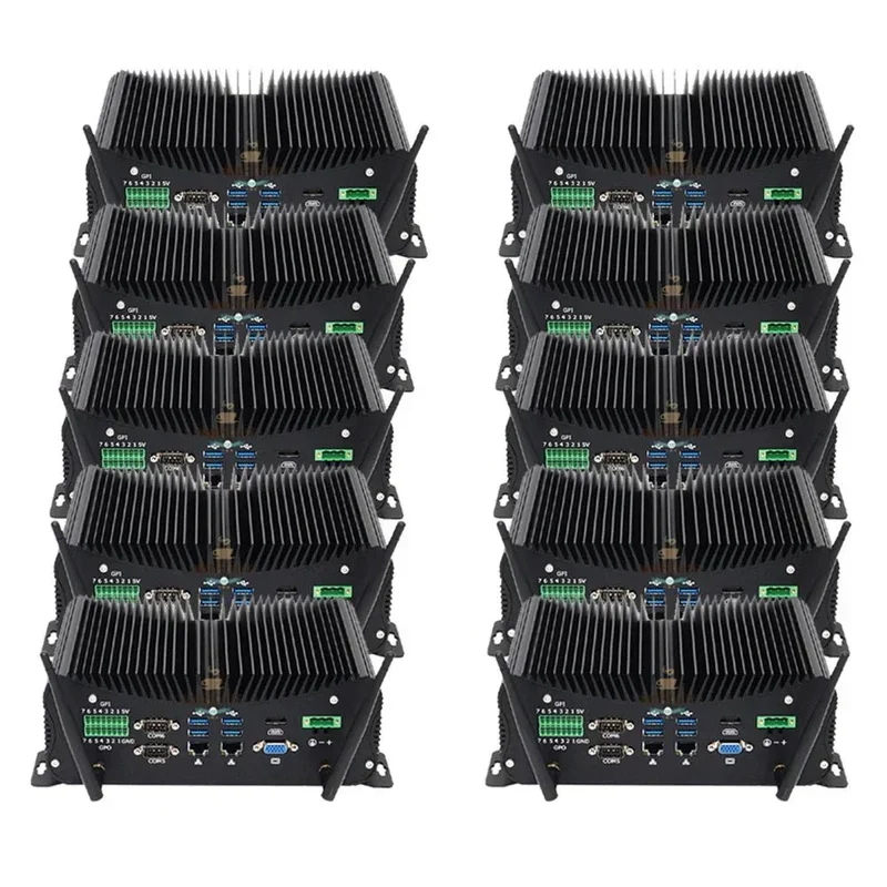 10 Industrial Mini PCs with Intel i5 10210U, COM, GPIO & LPT Ports