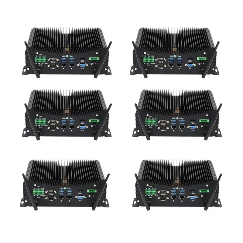 6 Industrial Mini PCs with Intel i5 10210U, COM, GPIO & LPT Ports