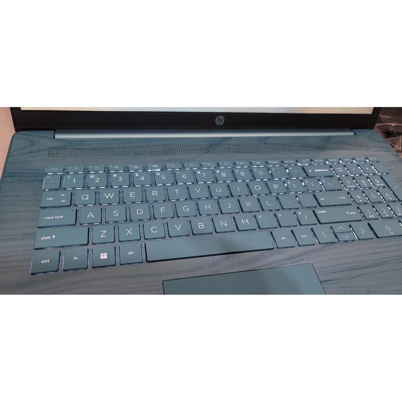 HP Laptop 17-CN0615DS 17.3" Intel N200 (4GB DDR4 SDRAM, 128GB SSD) WINDOWS 11, TEAL, Backlit Keyboard