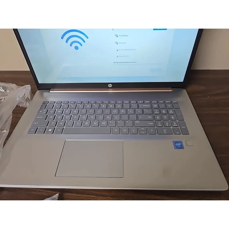HP Laptop 17-CN0692DS 17.3" TOUCHSCREEN LAPTOP INTEL CELERON N4120 (4GB DDR4 SDRAM, 128GB SSD) WINDOWS 11, BACKLIT KEYBOARD