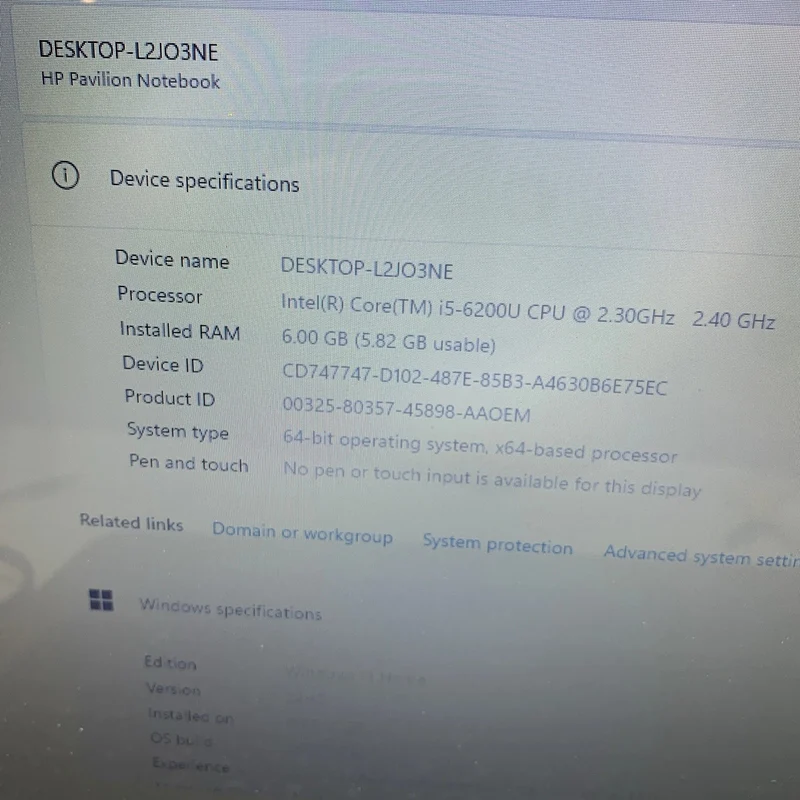 RED HP Pavilion 15.6" LAPTOP, Intel Core i5-6200U @ 2.3GHz (8GB RAM, 1TB HDD) BACKLIT KEYS, CD DVD, WINDOWS 11 BEATS AUDIO