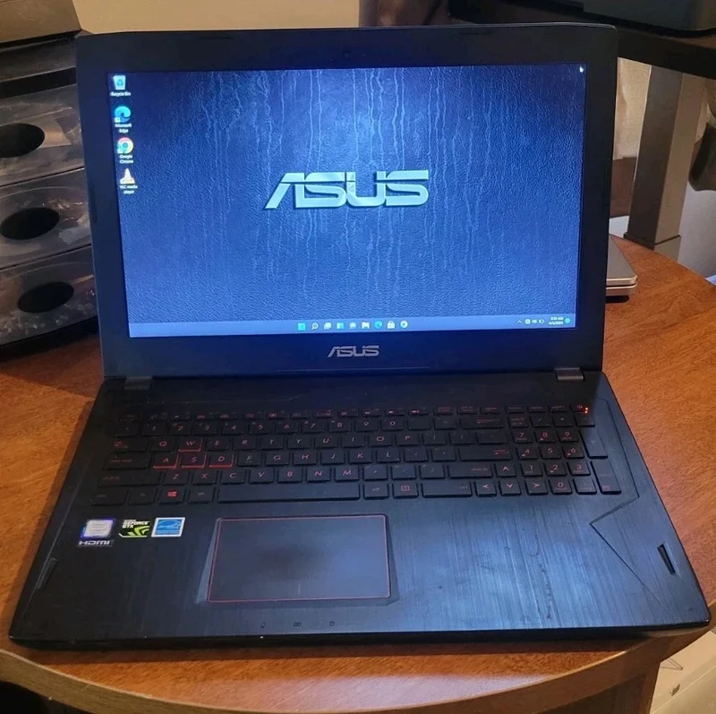 Asus FX502 Gaming Laptop (16GB RAM, 180GB SSD + 1TB HDD) Intel Core i7-6700HQ @ 2.8GHz, Nvidia GTX 1060, 15.6″ FHD