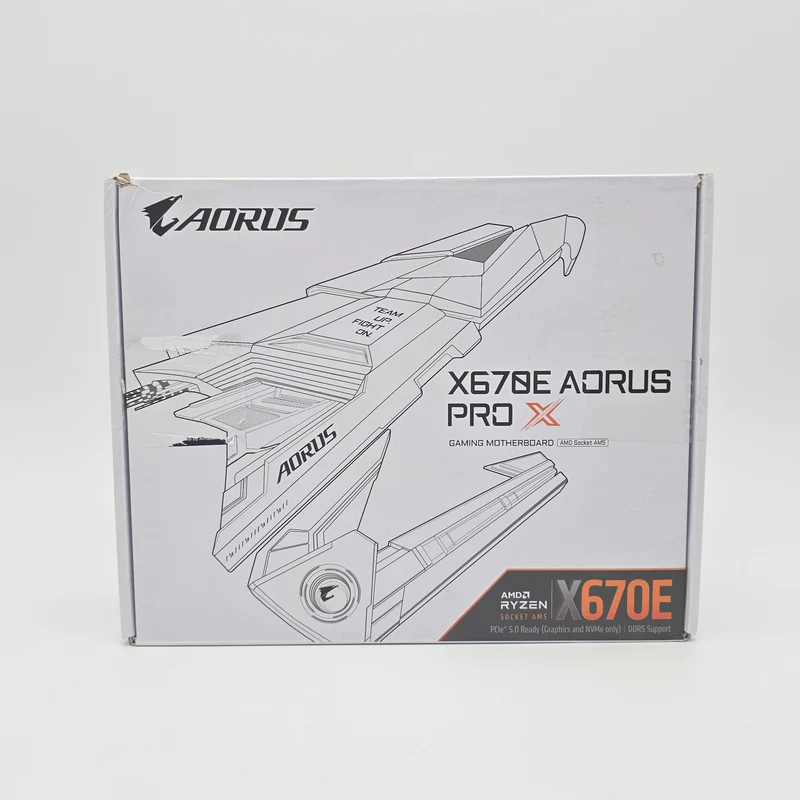 Gigabyte Aorus X670E Aorus Pro X, AMD Socket AM5, ATX Desktop Gaming Motherboard
