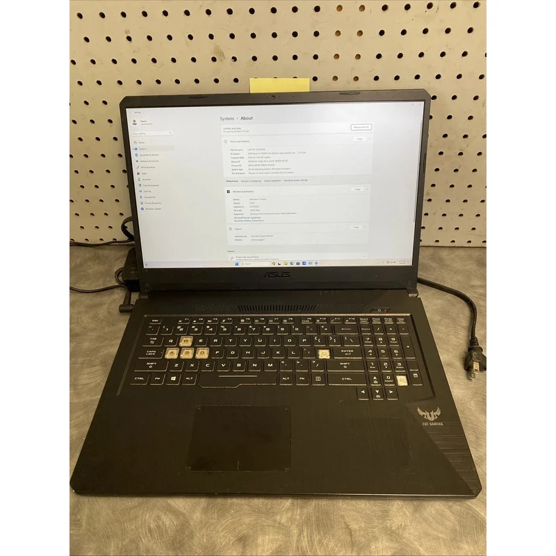 Asus TUF 17.5" Gaming Laptop (FX705DT) Ryzen 5 3550H 8 GB RAM