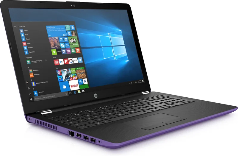 Purple HP 15-bs188cl 15.6" Intel Core I5-8250U @ 1.60GHZ (12GB RAM, 2TB HDD) CD/DVD Windows 10 Laptop