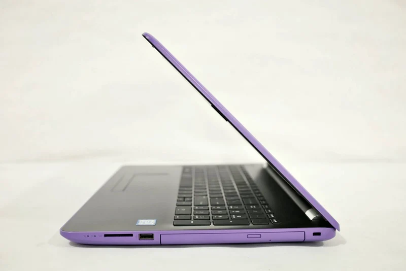 Purple HP 15-bs188cl 15.6" Intel Core I5-8250U @ 1.60GHZ (12GB RAM, 2TB HDD) CD/DVD Windows 10 Laptop