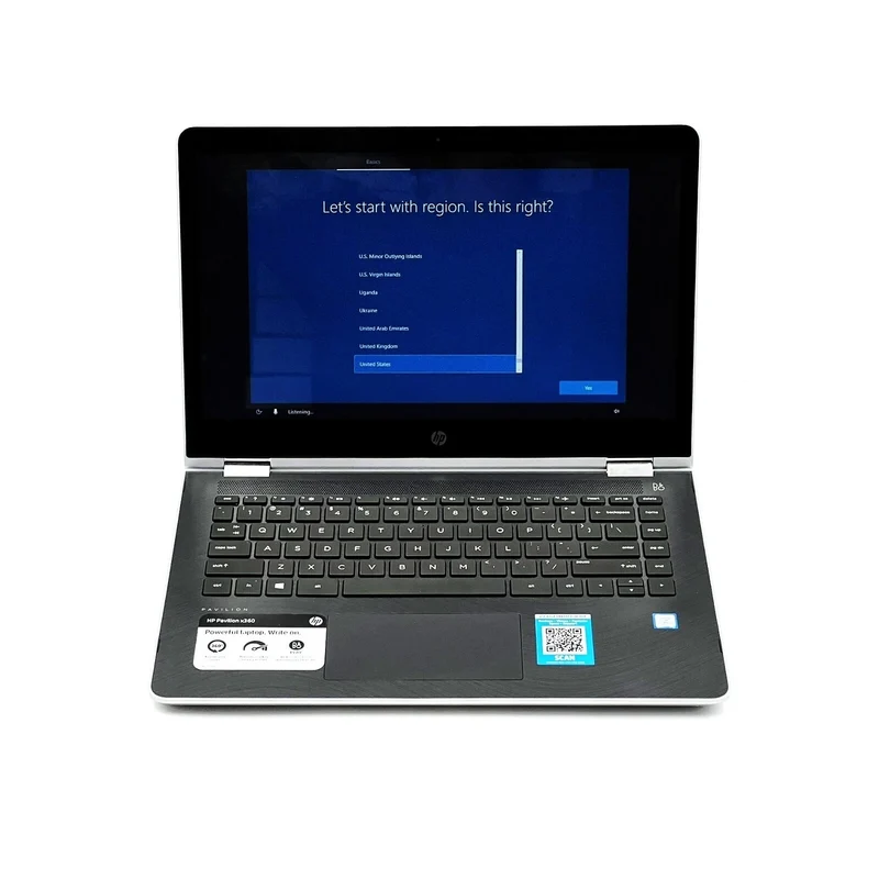HP Pavilion x360 Convertible Laptop 14m-ba015dx 14" Touchscreen, Intel Core i3-7100U 2.40 GHz (500GB HDD, 8GB RAM) WINDOWS 11