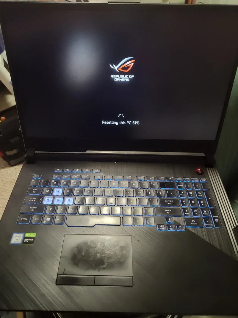 ASUS ROG GL731GT-RB73 Gaming Laptop, 17.3” IPS Type FHD, Intel i7-9750H @ 2.60 GHz (16GB RAM, 512GB SSD) NVIDIA GTX 1650M Windows 11, RGB KEYBOARD