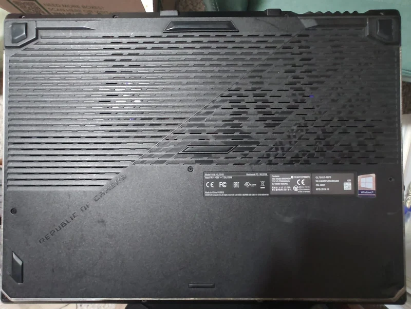 ASUS ROG GL731GT-RB73 Gaming Laptop, 17.3” IPS Type FHD, Intel i7-9750H @ 2.60 GHz (16GB RAM, 512GB SSD) NVIDIA GTX 1650M Windows 11, RGB KEYBOARD