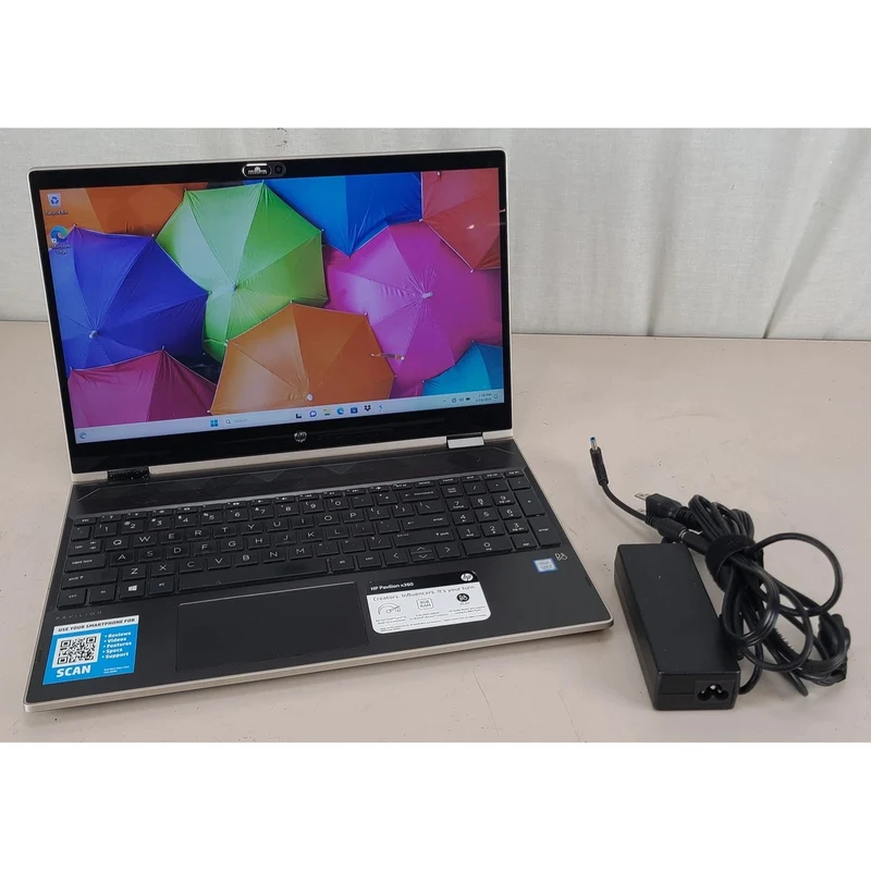 HP PAVILION X360 15.6" FHD TOUCHSCREEN Laptop (15-CR0087CL) Intel Core i5-8250U @ 1.6GHz (8 GB RAM, 1TB SSD) Windows 11 Laptop