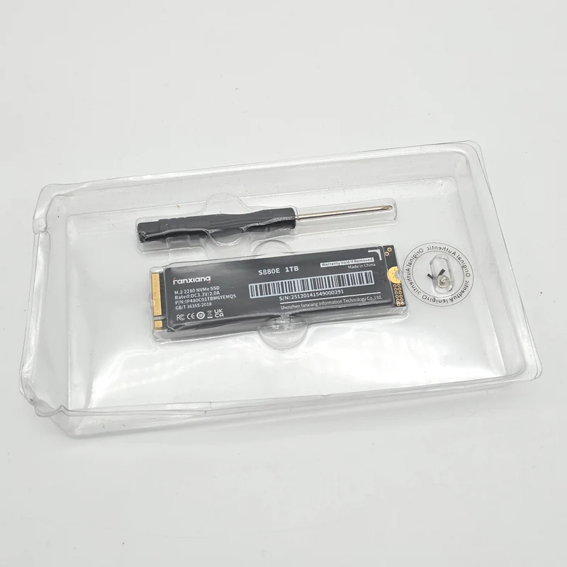 Fanxiang S880E 1TB, NVMe SSD Storage