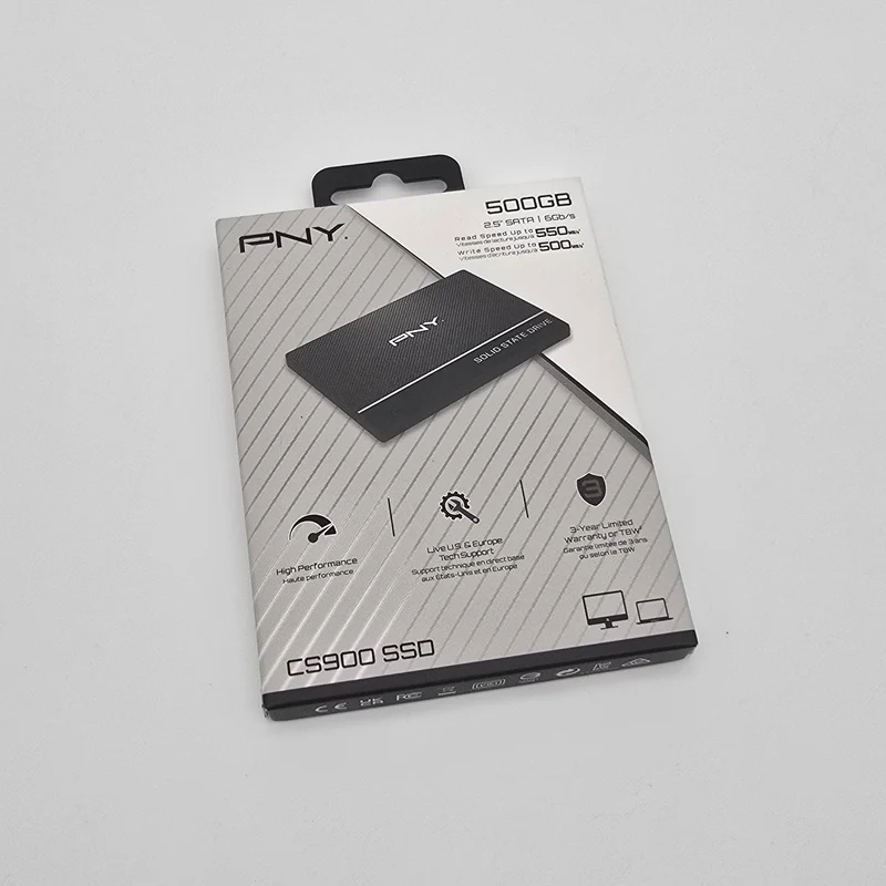 PNY CS900 500GB, SATA SSD Storage