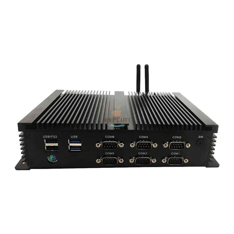 Intel i3 6157U Industrial Mini PC with 6 COM Ports