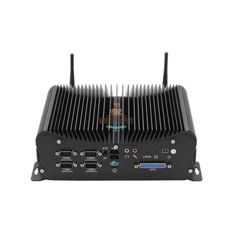 Intel Core i7 10510U Industrial Mini PC with 6 COM Ports, Dual LAN